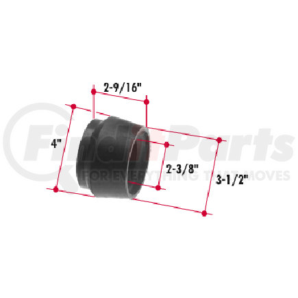 R133 by TRIANGLE SUSPENSION - Reyco Equalizer Bushing