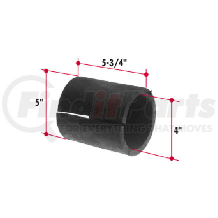 Triangle Suspension N214 Neway Trunnion Rubber Bsh.
