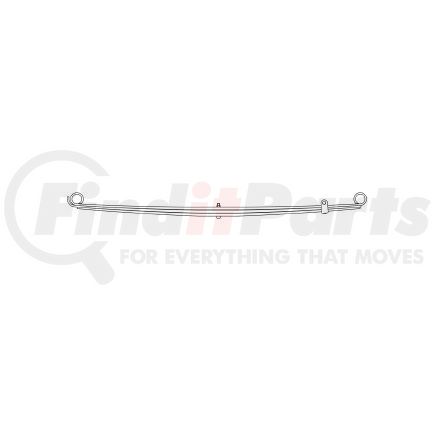 22-384 by TRIANGLE SUSPENSION - Chevrolet - Truck, F Spr, Lvs: ; OEM# 326420; SE Length: 22; LE Length: 22; SE End: RB98; LE End: ; Grading