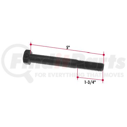 Triangle Suspension B1327-43 Suspension Spring Saddle 3/4-10X5 Gr8 Hxhd Cs Crse