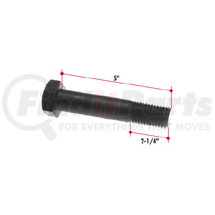 B1384-55 by TRIANGLE SUSPENSION - Nav. Spring Bolts Gr.8 83