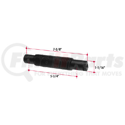 B1372-59 by TRIANGLE SUSPENSION - Kw Thrded Sprg Pin(5296)