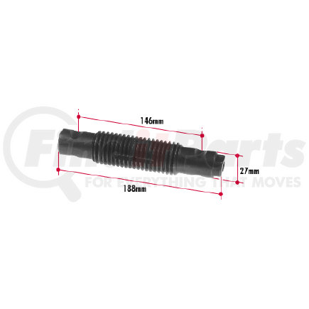 B1490-59 by TRIANGLE SUSPENSION - Pin Kenworth(B65-1002