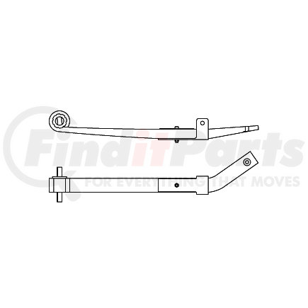 55-1235 by TRIANGLE SUSPENSION - 2LfLH W/Bkt