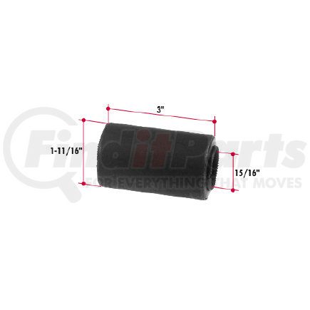 RB73 by TRIANGLE SUSPENSION - Rubber Encased Bushing