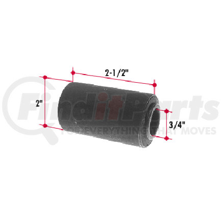 RB90 by TRIANGLE SUSPENSION - Rubber Encased Bushing