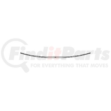 22-433 by TRIANGLE SUSPENSION - Chevrolet - Truck, R Spr, Lvs: ; OEM# 3970984; SE Length: 19-3/4; LE Length: 19-3/4; SE End: ; LE End: ; Grading