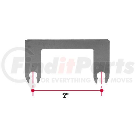 FL72 by TRIANGLE SUSPENSION - Frtlnr Air Glide Shim 1/16