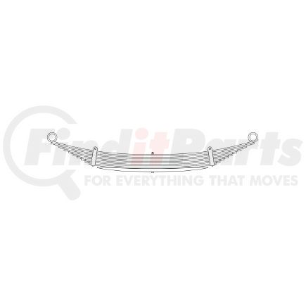 22-603 by TRIANGLE SUSPENSION - Chevrolet - Truck, R Spr, Lvs:10/1 ; OEM# 471888; SE Length: 26; LE Length: 26; SE End: RB129; LE End: RB129; Grading 10/360, 1/770