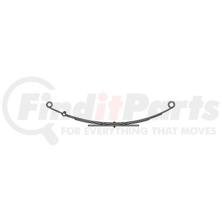 90-115 by TRIANGLE SUSPENSION - Toyota Truck, R Spr, ; OEM# 4821035460; SE Length: 520; LE Length: 680; SE End: RB192; LE End: 30; Grading