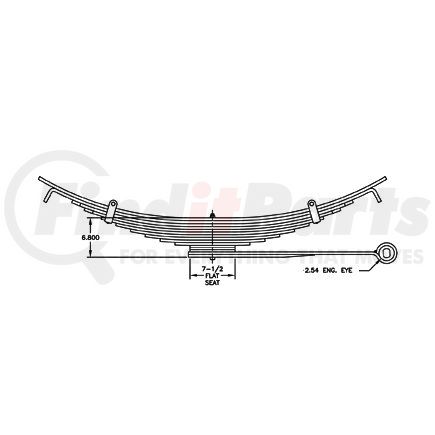 14-147 by TRIANGLE SUSPENSION - Bluebird, R Spr, Lvs: 10/3PD/2