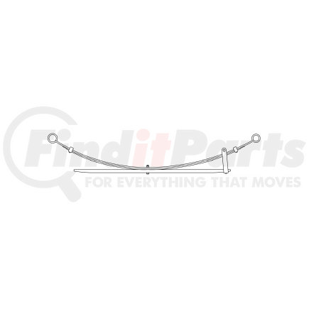 Triangle Suspension 69-255 R Spr2/1MLNote: No L.E. Bushing; OEM# 550204S100; SE Length: 565mm; LE Length: 635mm; SE End: