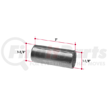 Triangle Suspension PLG Body Mount Bushing Assembly Bronze Bushing (1-3/8x1-1/8x3)