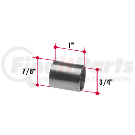 BT615 by TRIANGLE SUSPENSION - Bronze Bushing (7/8 x 3/4 x 1) Thin Wall