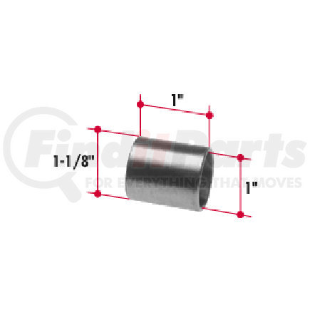 BT579 by TRIANGLE SUSPENSION - Bi-Metal Bushing (1-1/8 x 1 x 1)