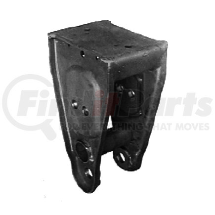 Triangle Suspension H164I Leaf Spring Hanger Kit Hutchens Equalizer Hanger - Under Mount; Use with H100, H101 Equalizers and