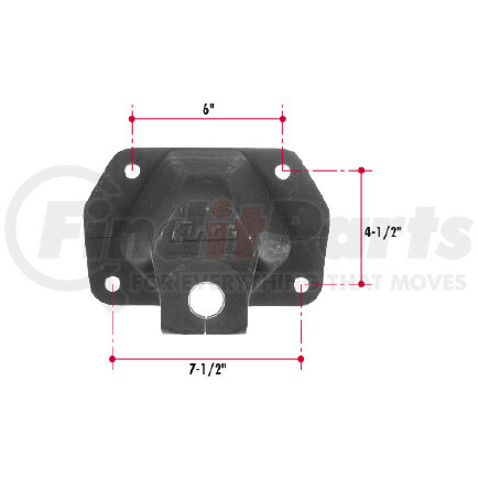 E383-62 by TRIANGLE SUSPENSION - Mack Spring Hanger