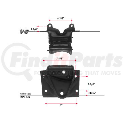 E391-22 by TRIANGLE SUSPENSION - SHACKLE