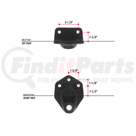 E683-43 by TRIANGLE SUSPENSION - Ford Spring Hanger