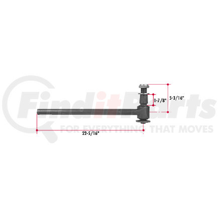 UR671 by TRIANGLE SUSPENSION - Ultra Rd Taper 66671-000H