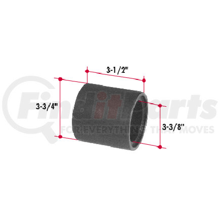 H242 by TRIANGLE SUSPENSION - ToolHutchens Equalizer Bushing Installation Tool; Use with H102; Note: Facilitates Installation of Equalizer Center Bushing on most Hutchens Suspensions