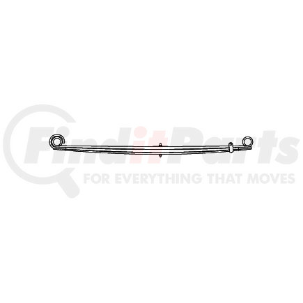 43-498HD by TRIANGLE SUSPENSION - Ford - Truck, R Spr, Heavy Duty; OEM# ; SE Length: ; LE Length: ; SE End: ; LE End: ; Grading