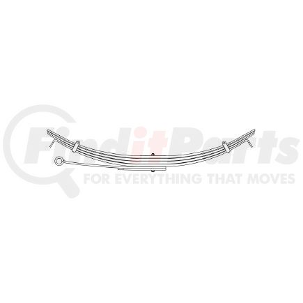 Triangle Suspension 43-1235 Ft Spg 3X720 4/2Rr 22106