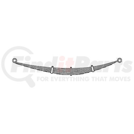 34-1345HD by TRIANGLE SUSPENSION - For Dodge - Truck, R Spr, Lvs: Heavy Duty; OEM# ; SE Length: ; LE Length: ; SE End: ; LE End: ; Grading