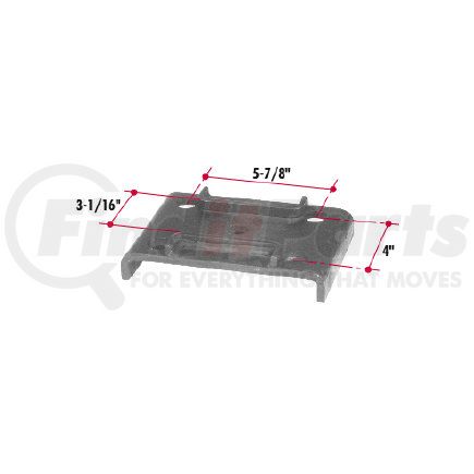 Triangle Suspension N237 Neway Ublt Plte 910-10-103
