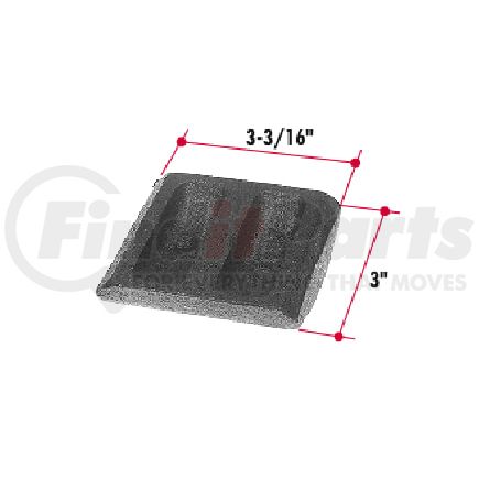 Triangle Suspension N252 Suspension Spring Saddle SPRING SEAT PAD