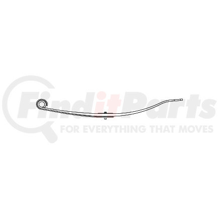 46-1464 by TRIANGLE SUSPENSION - Freightliner Front Spring