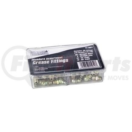 11-951 by PLEWS - GF, 1/4" 28 Asst., Box 50 Fittings