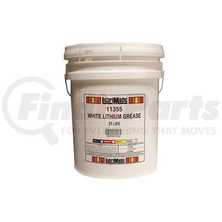 11355 by PLEWS - White Lithium Grease / 35 lb.