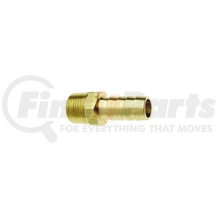 604 by PLEWS - Fitting, Male Barb, 1/4" ID x 3/8" MNPT