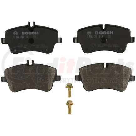 0986424518 by BOSCH - EuroLine Disc Brake Pads