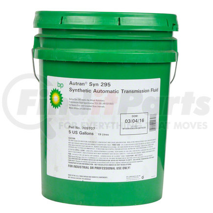 709707 by CASTROL - FLUID TRANS 5GAL AUTRAN TES 295 SYNTHETC