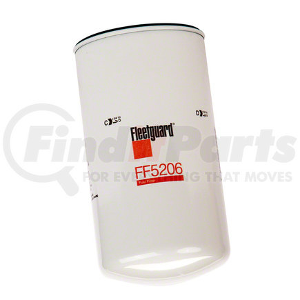 FF5206 by FLEETGUARD - Fuel Filter - Spin-On, 6.91 in. Height, General Motors 25014342