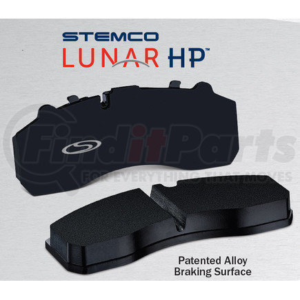 AD1203LHP by STEMCO - Lunar HP™ Air Disc Brake Pads