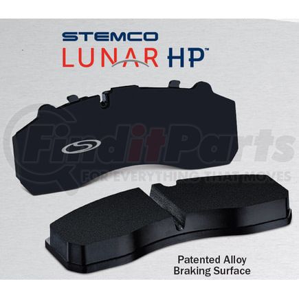 AD1518LHP by STEMCO - Lunar HP™ Air Disc Brake Pads