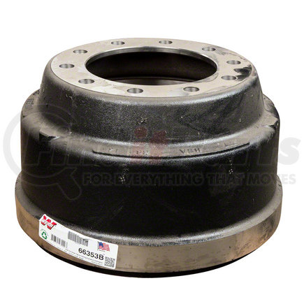 66353B by WEBB - Brake Drum 16.50 X 7.0 Balanced