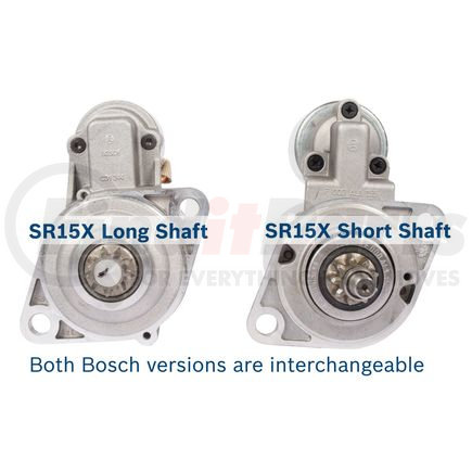 SR15N by BOSCH - 100% New Starters