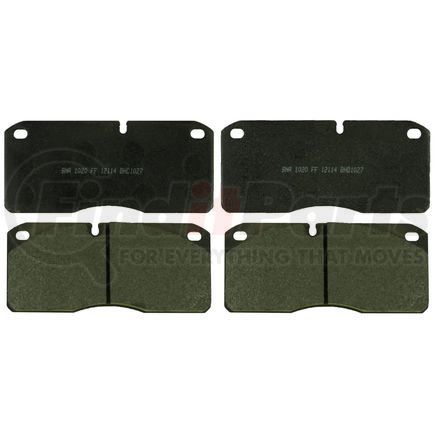 BHD1027 by BOSCH - QuietCast™ Premium Disc Brake Pads