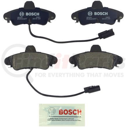 Bosch BP899 Disc Brake Pad Set Bosch QuietCast Brake Pads