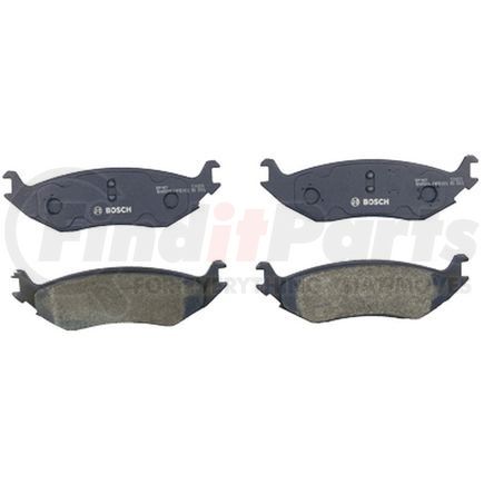 BP967 by BOSCH - Bosch QuietCast Brake Pads