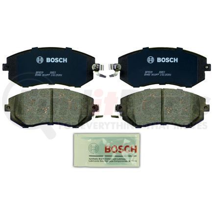 BC1539 by BOSCH - Bosch QuietCast Brake Pads