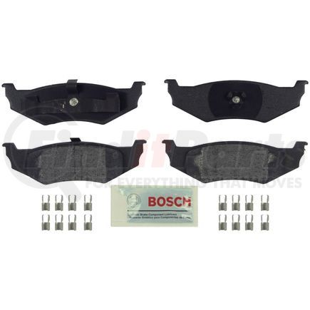 BE658H by BOSCH - Blue Disc Brake Pads