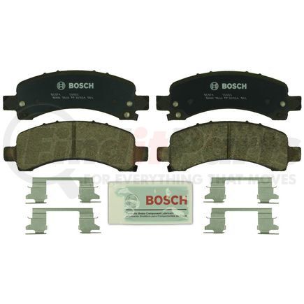 BC974 by BOSCH - Bosch QuietCast Brake Pads