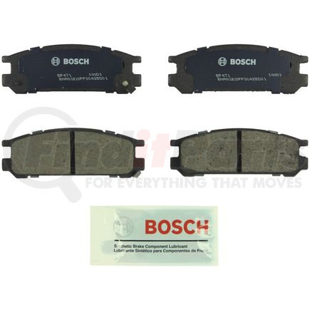 BP471 by BOSCH - Bosch QuietCast Brake Pads
