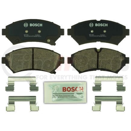 BP753 by BOSCH - Bosch QuietCast Brake Pads