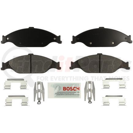 BE804H by BOSCH - Brake Pads